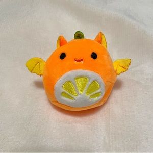 Barnet the Tangerine Bat Blacklight Squad 2 in Squishmallow